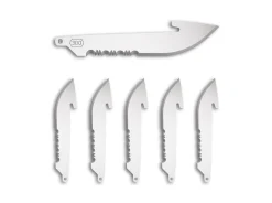 3" Serrated Drop-Point Replacement Blades 6-Pack>Outdoor Edge Sale