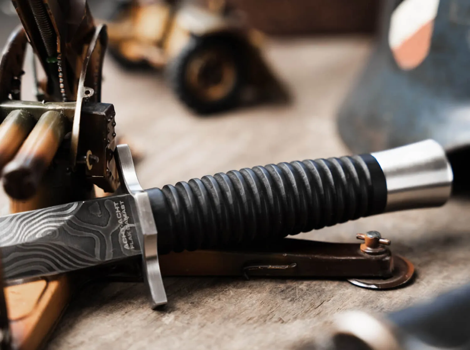 Acht-Acht Flak Damast>Böker Manufaktur Solingen New