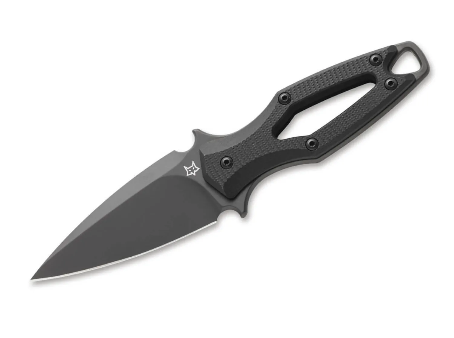 Aka G10 Black DP>Fox Knives Outlet
