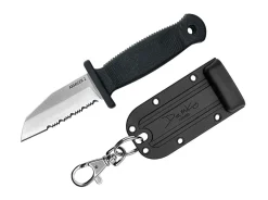 Armiger 2 Shark Foot 4034SS TPR Black Serrated>Demko Knives Hot