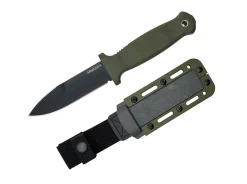 Armiger 4 Spear Point 80CRV2 TPR OD Green>Demko Knives New