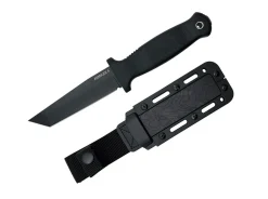 Armiger 4 Tanto Point 80CRV2 TPR Black>Demko Knives