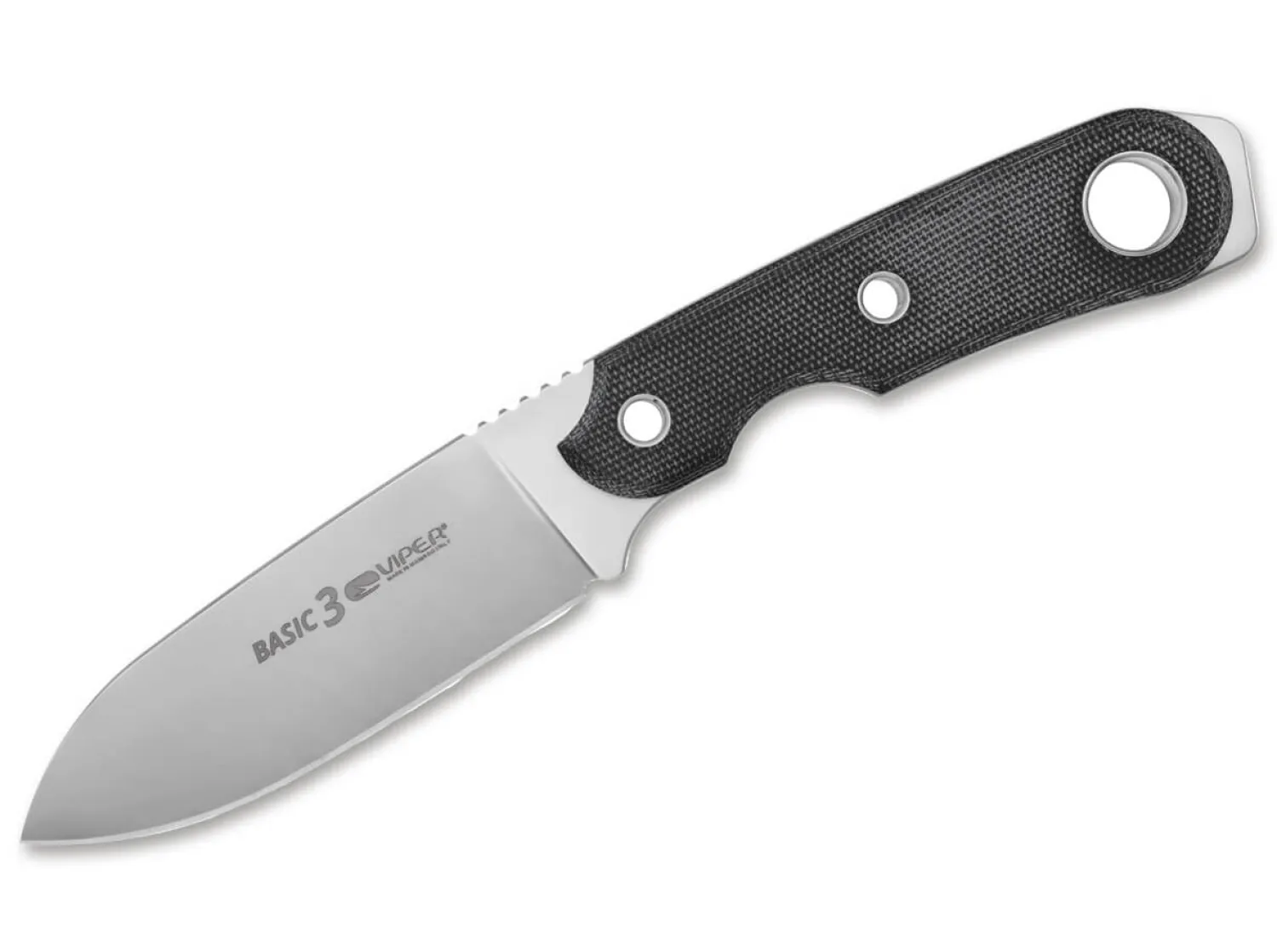Basic 3 MagnaCut Micarta Black>Viper Sale