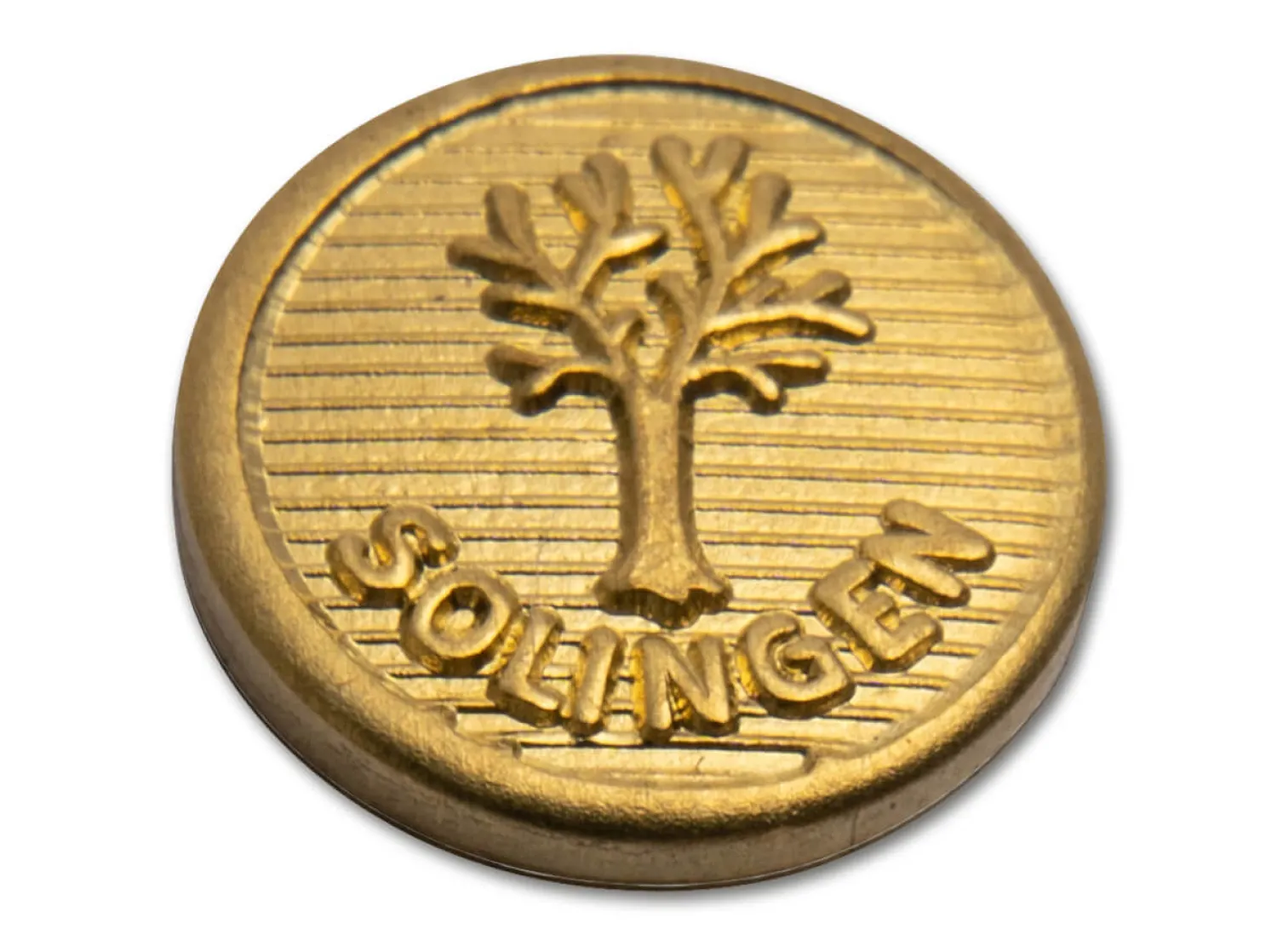 Böker Emblem 9mm gold 145 Jahre>Böker Manufaktur Solingen Best