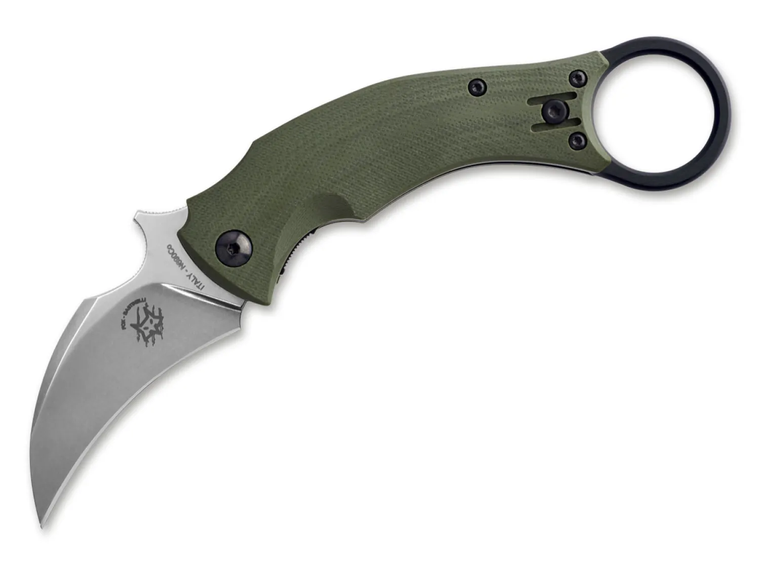 Black Bird Green SW>Fox Knives Clearance