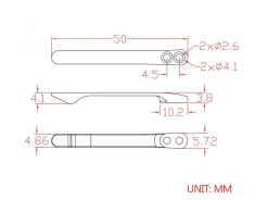 Black Titanium Clip T001B><noscript><img width=