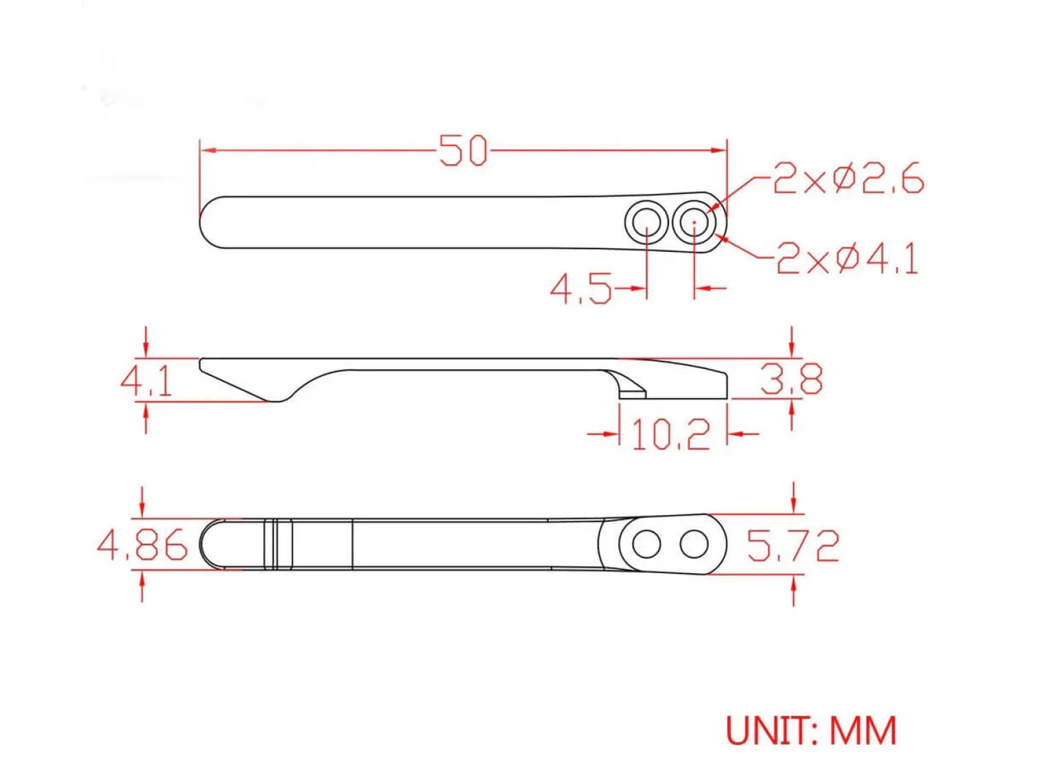 Black Titanium Clip T001B>CIVIVI