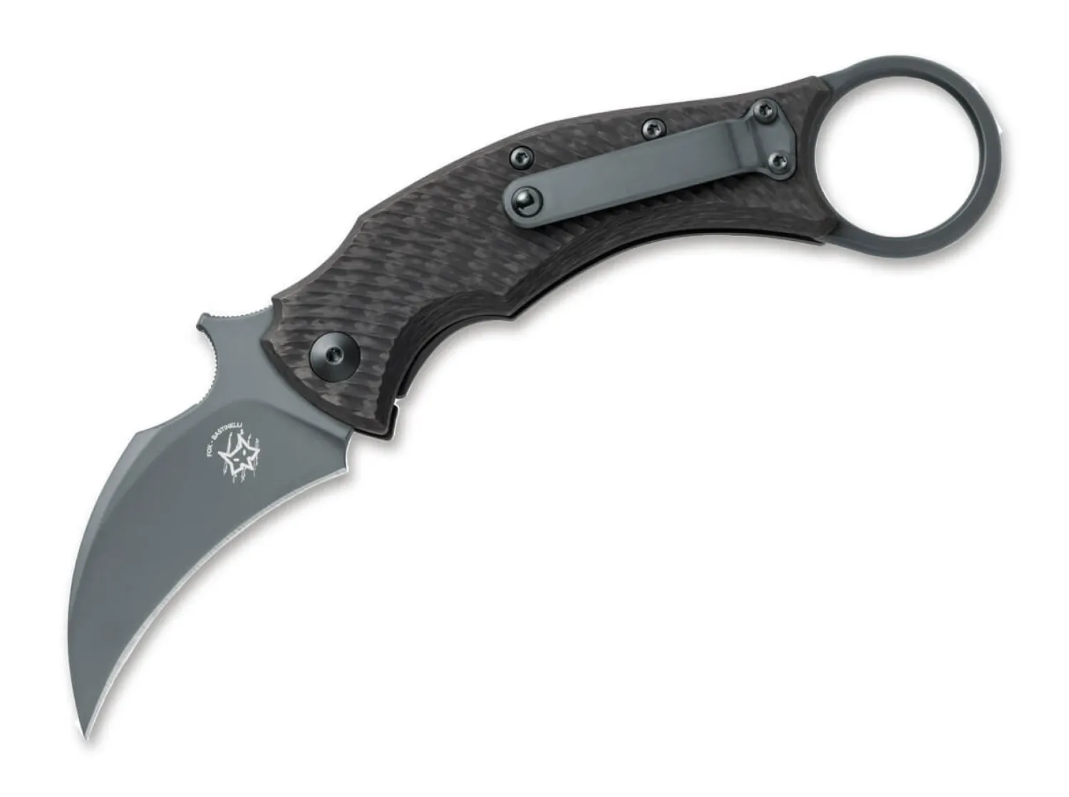 Blackbird Titanium Black>Fox Knives Best