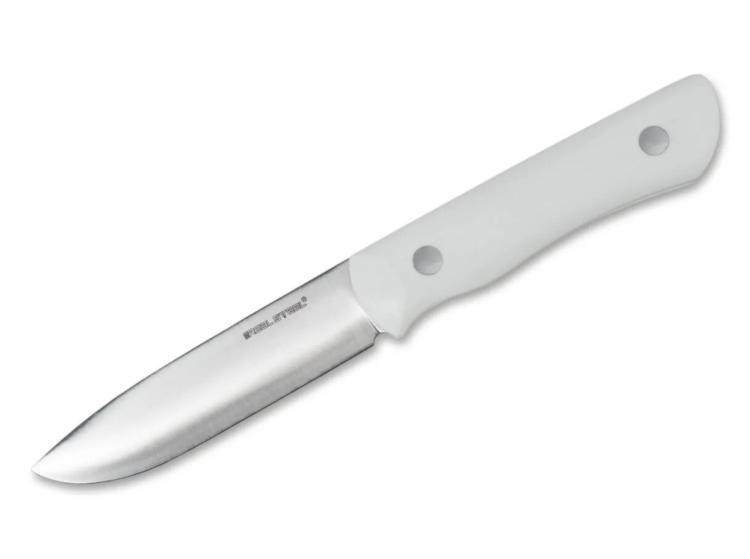 Bushcraft III Convex White G10>Real Steel Sale