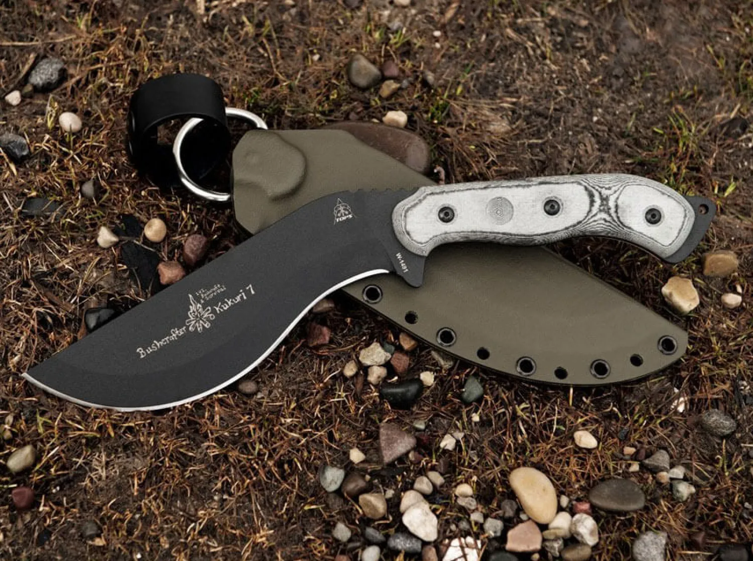 Bushcrafter Kukuri 7.0>TOPS Knives Online