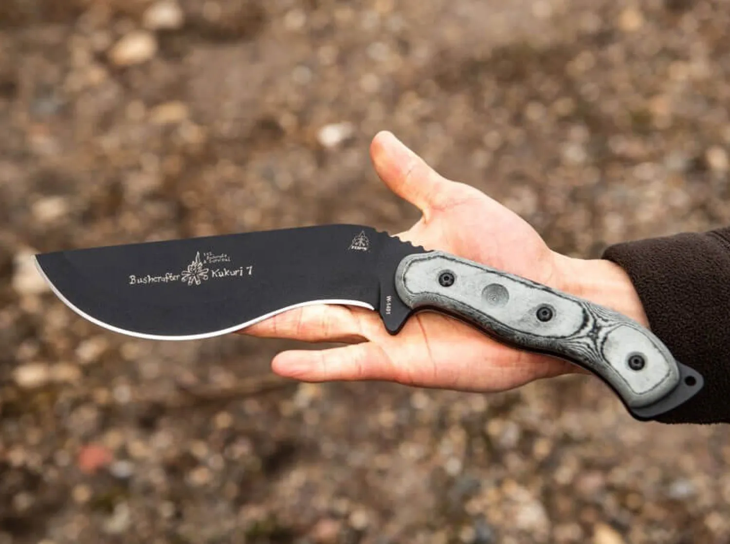 Bushcrafter Kukuri 7.0>TOPS Knives Online