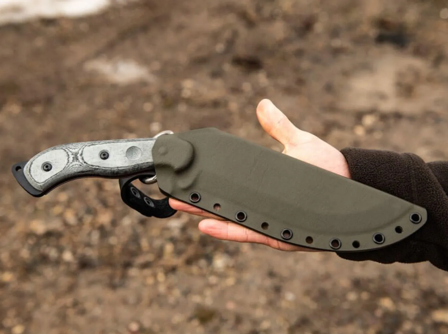 Bushcrafter Kukuri 7.0>TOPS Knives Online