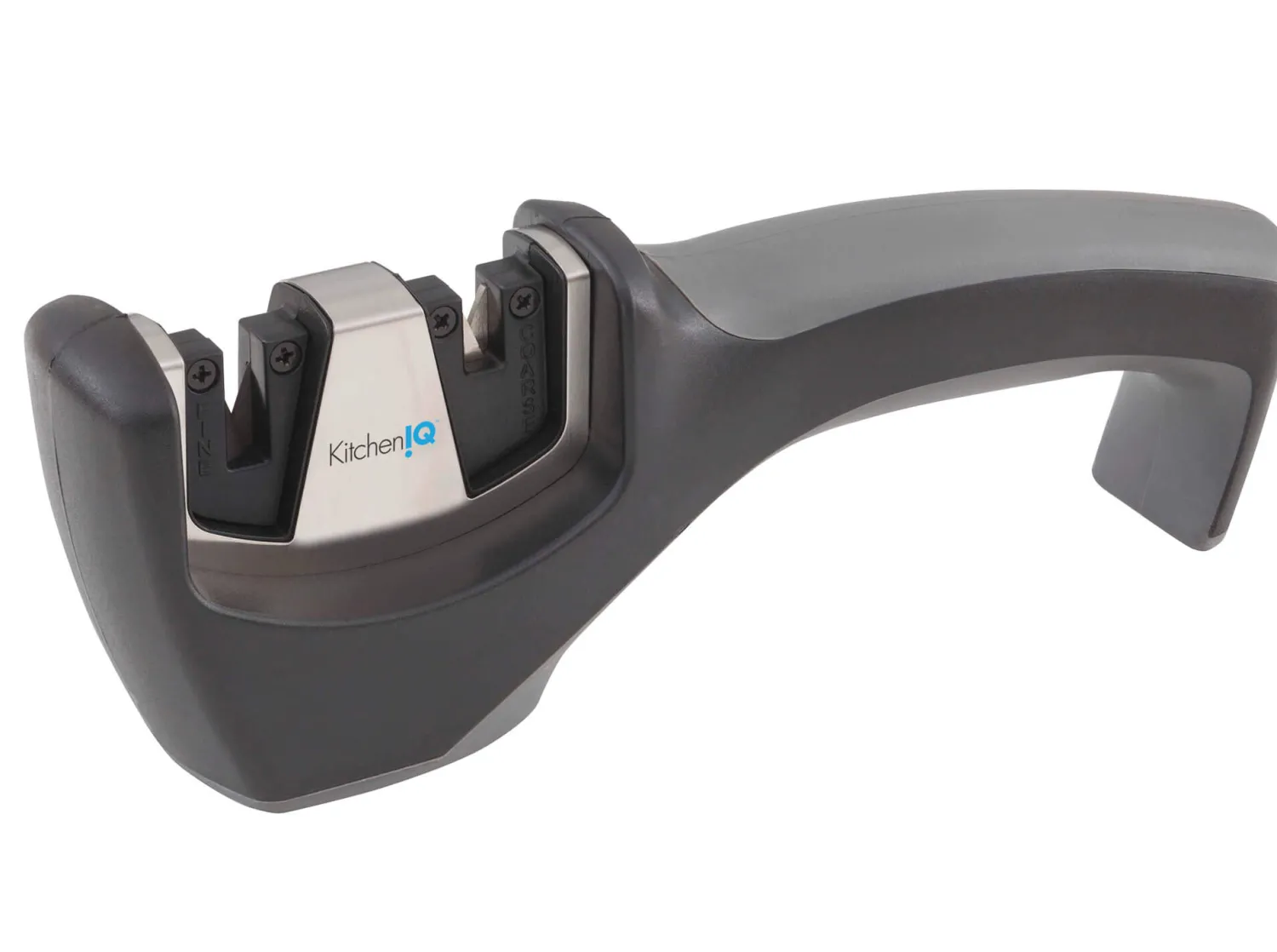 Carbid-Ceramic Pull-Thru Messerschärfer>KitchenIQ Discount