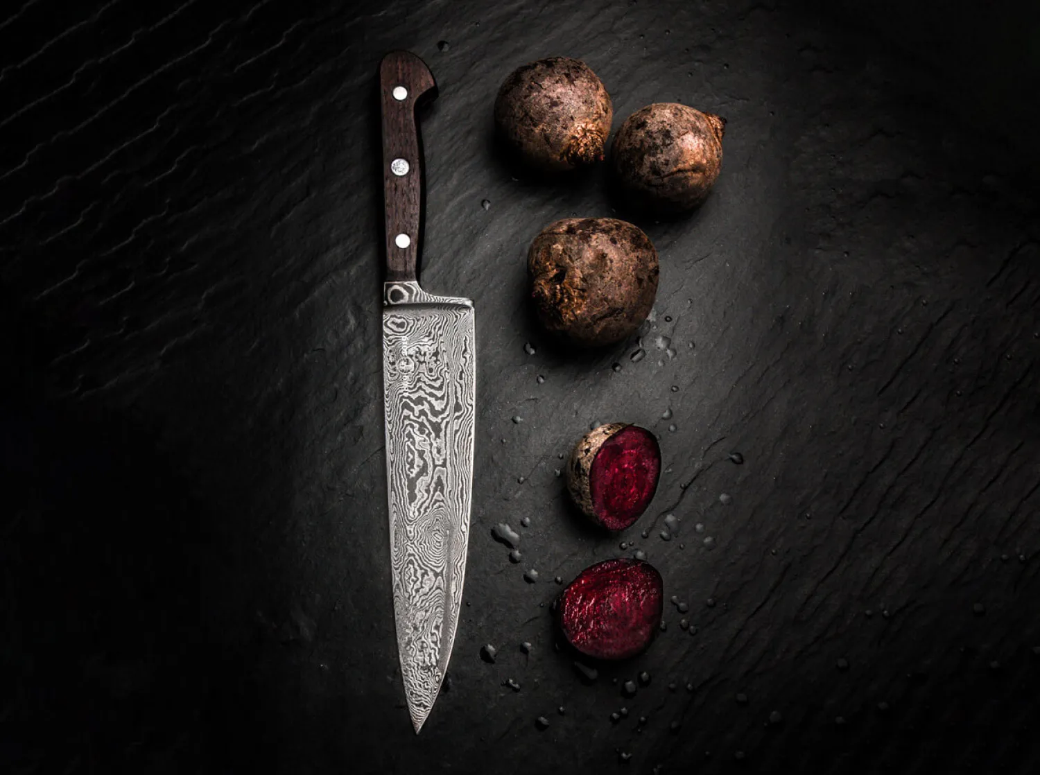 Chefmesser Dampfmaschinen-Damast>Böker Manufaktur Solingen Hot