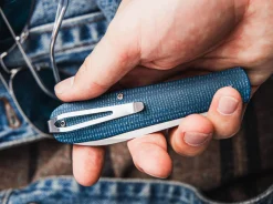 Coffin Denim Micarta><noscript><img width=