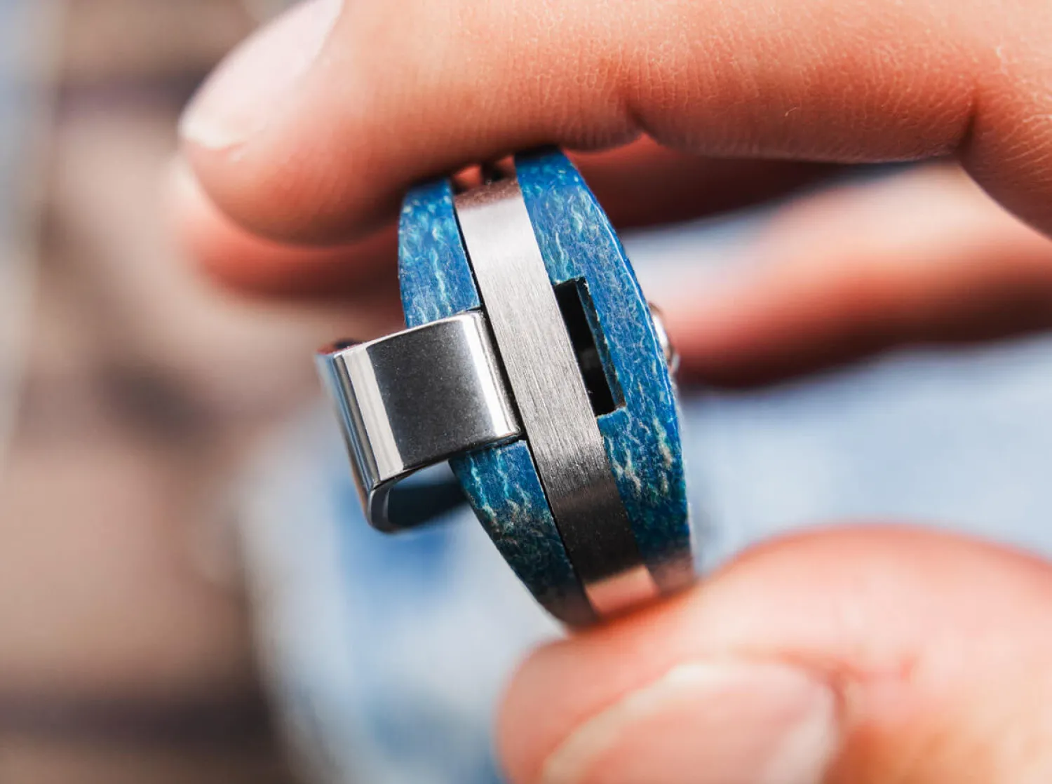 Coffin Denim Micarta>Böker Manufaktur Solingen