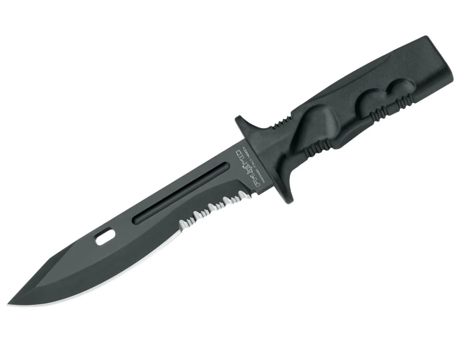 Combat Survival Knife Leonida Black>FKMD Sale