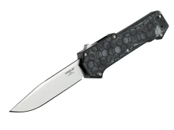 Compound OTF Automatic 3.5 Clippoint G10 G-Mascus Tumbled>Hogue