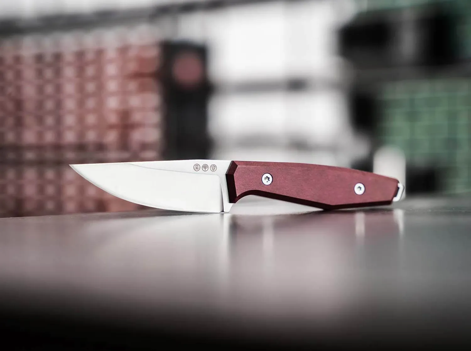 Daily Knives AK1 Droppoint Richlite Redstone>Böker Manufaktur Solingen Hot