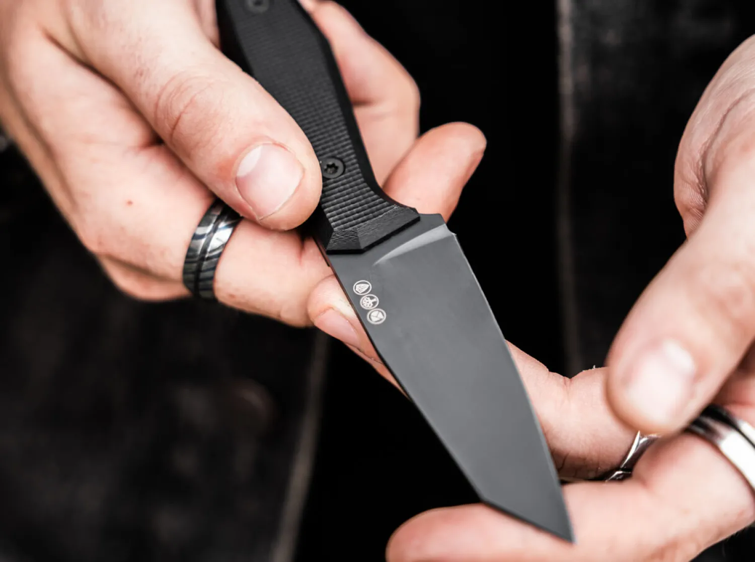 Daily Knives AK1 Reverse Tanto Allblack>Böker Manufaktur Solingen Outlet