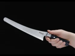 Damast Black Brotmesser>Böker Manufaktur Solingen New