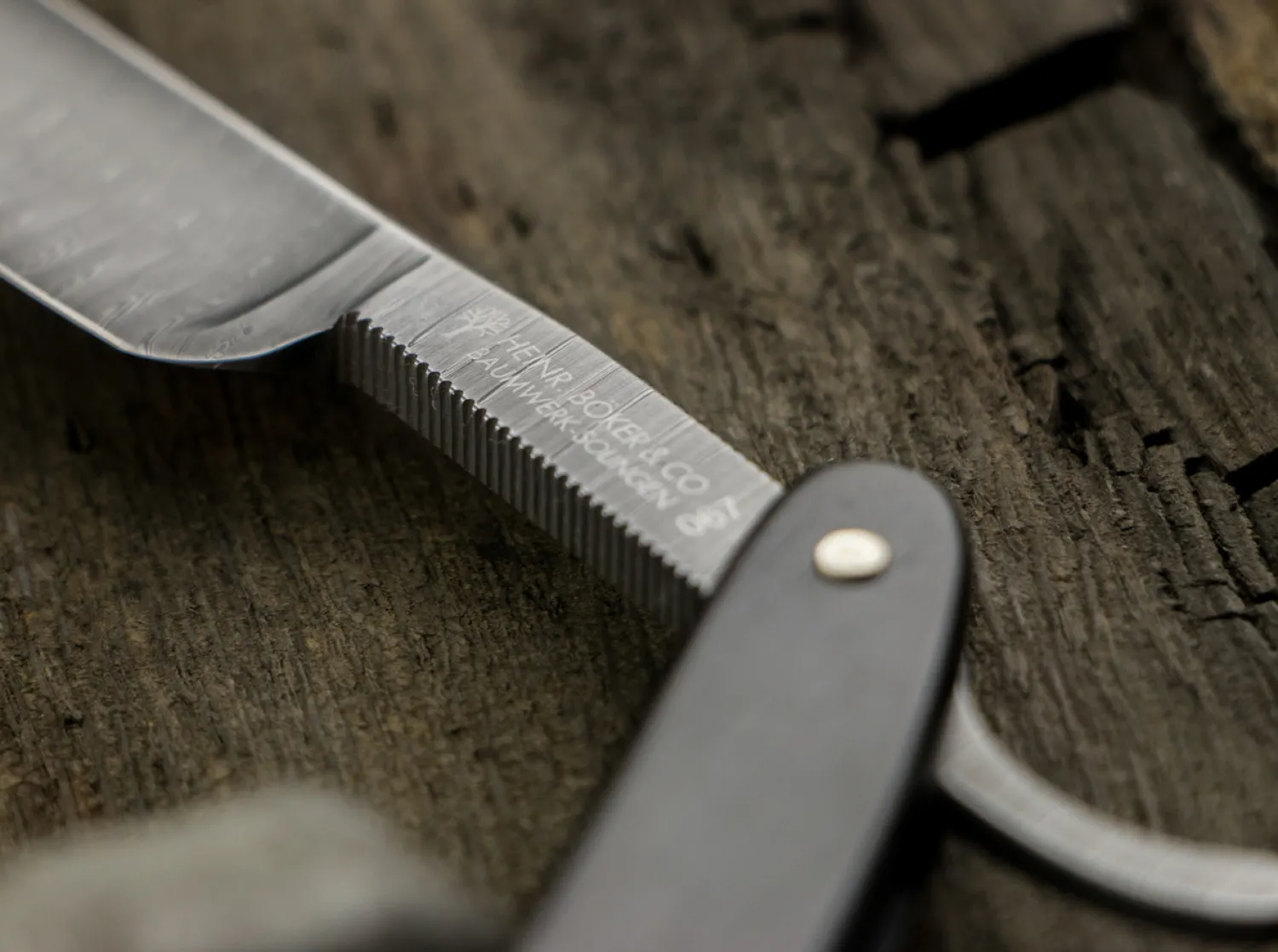 Damast Ebenholz>Böker Manufaktur Solingen Hot