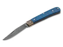 Damast Jahresmesser 2021>Böker Manufaktur Solingen