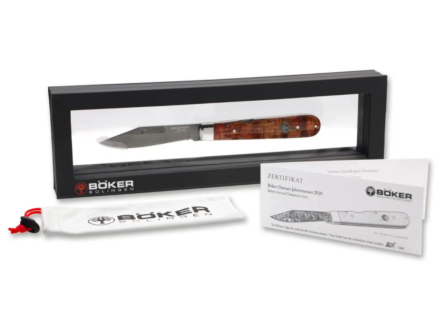 Damast Jahresmesser 2020>Böker Manufaktur Solingen Online