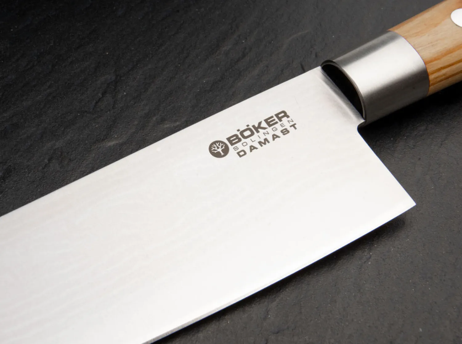 Damast Olive Chefmesser Groß>Böker Manufaktur Solingen Sale