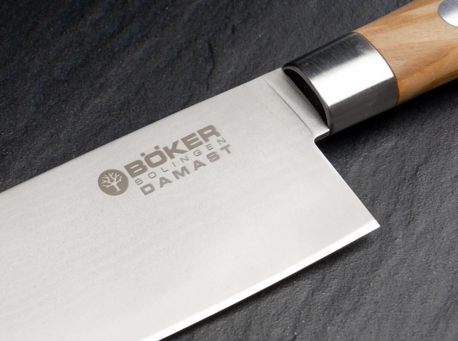 Damast Olive Chefmesser Klein>Böker Manufaktur Solingen Discount