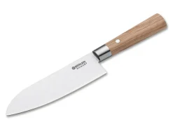 Damast Olive Santoku>Böker Manufaktur Solingen New