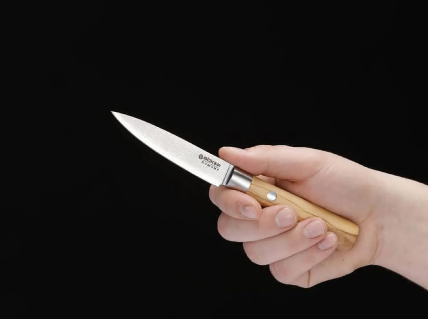 Damast Olive Spickmesser>Böker Manufaktur Solingen Outlet