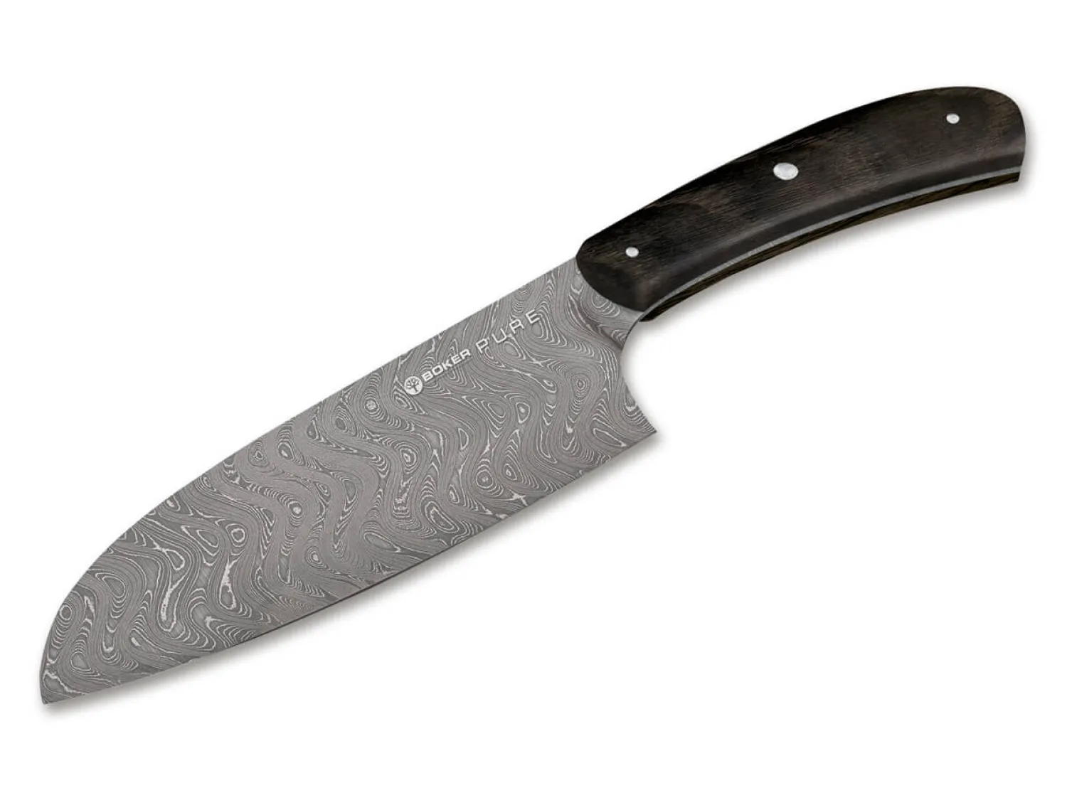 Damast Pure Santoku>Böker Manufaktur Solingen Outlet