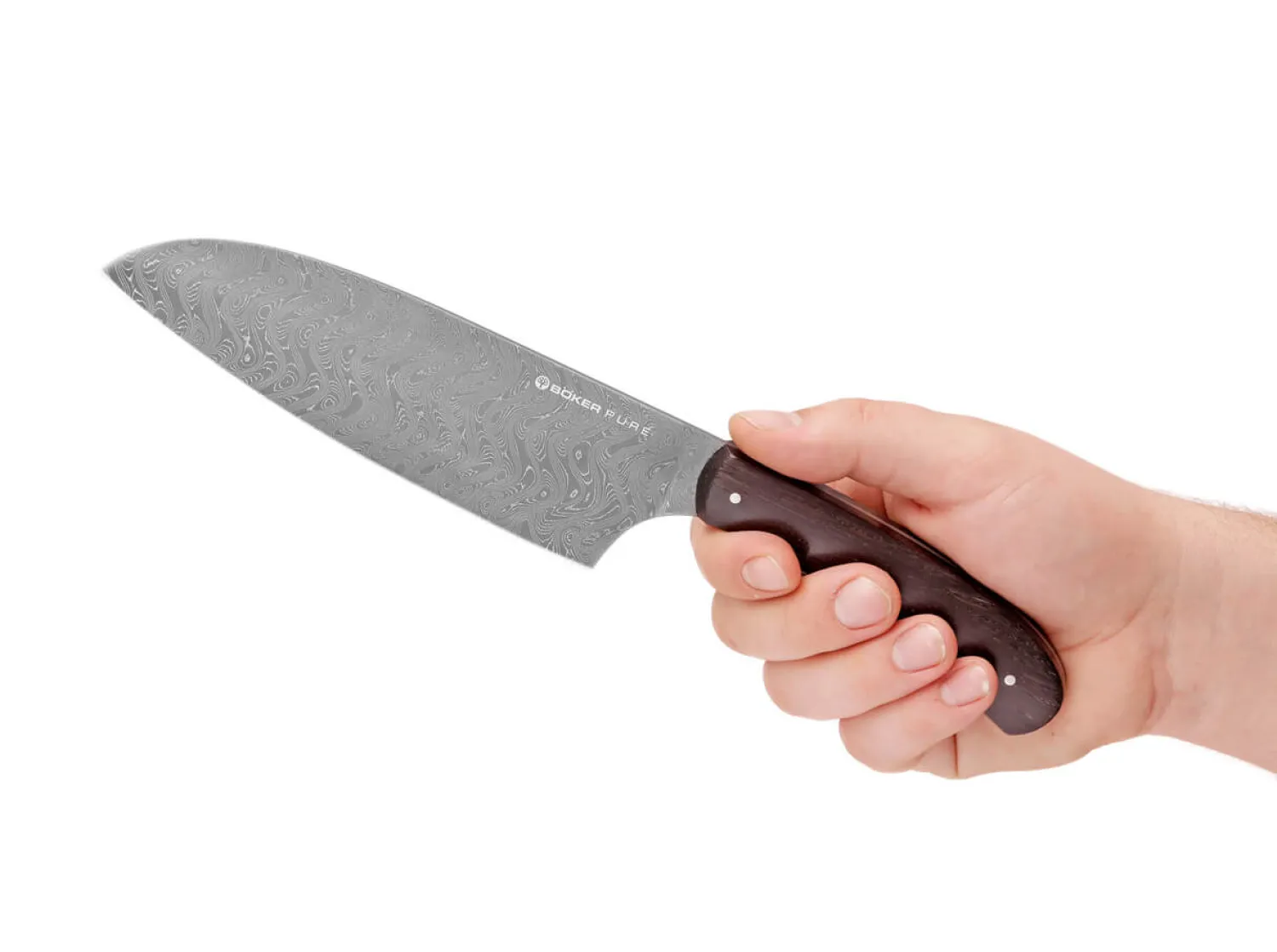 Damast Pure Santoku>Böker Manufaktur Solingen Outlet