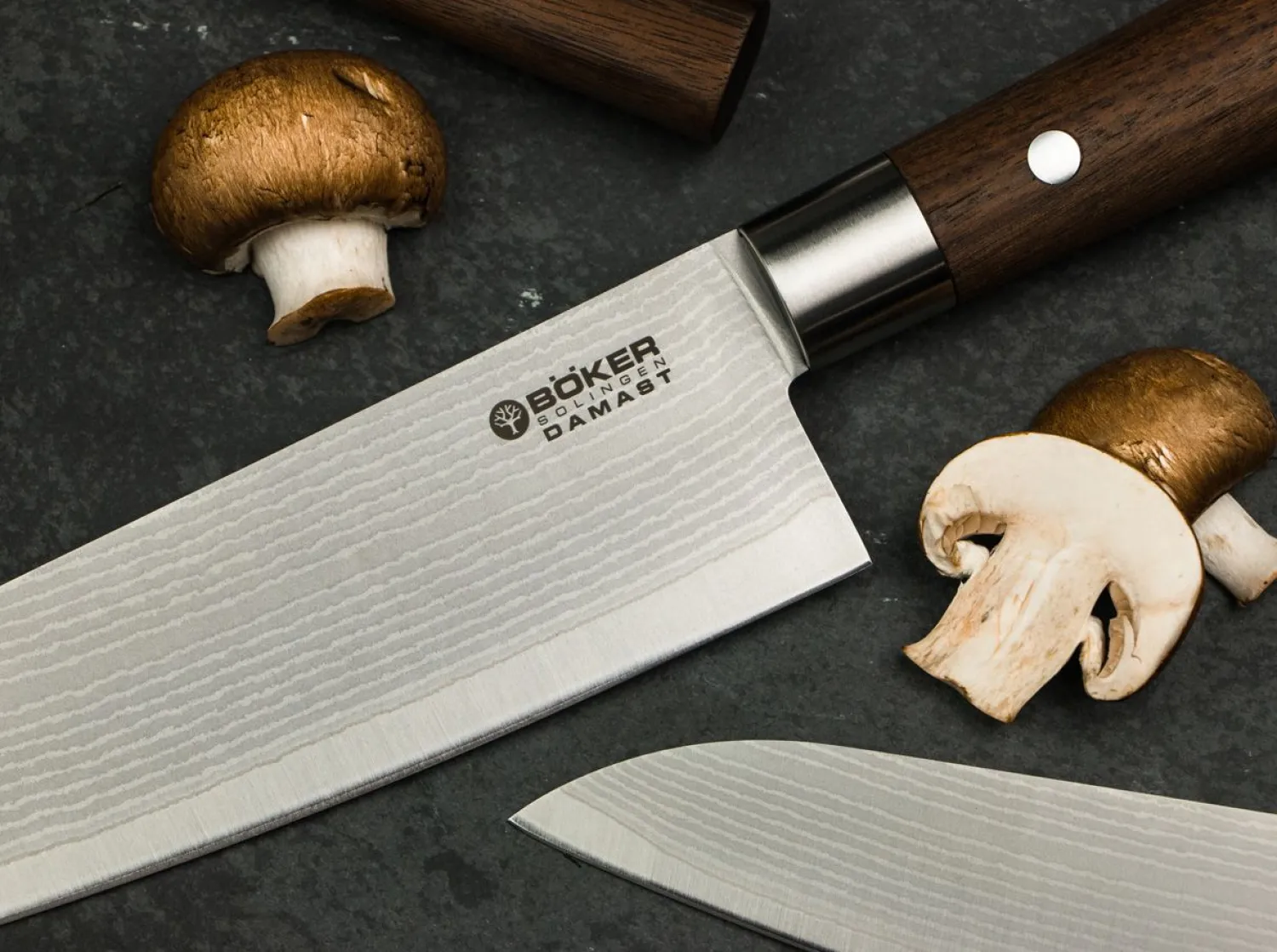 Damast Walnuss Santoku>Böker Manufaktur Solingen Discount