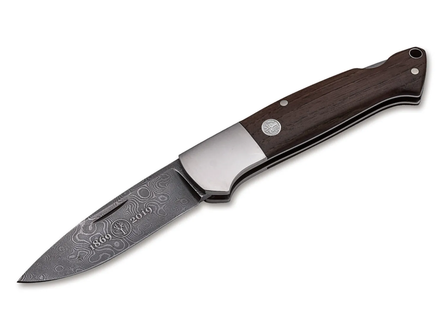 Davis Classic Hunter Dampfmaschinen-Damast>Böker Manufaktur Solingen Discount