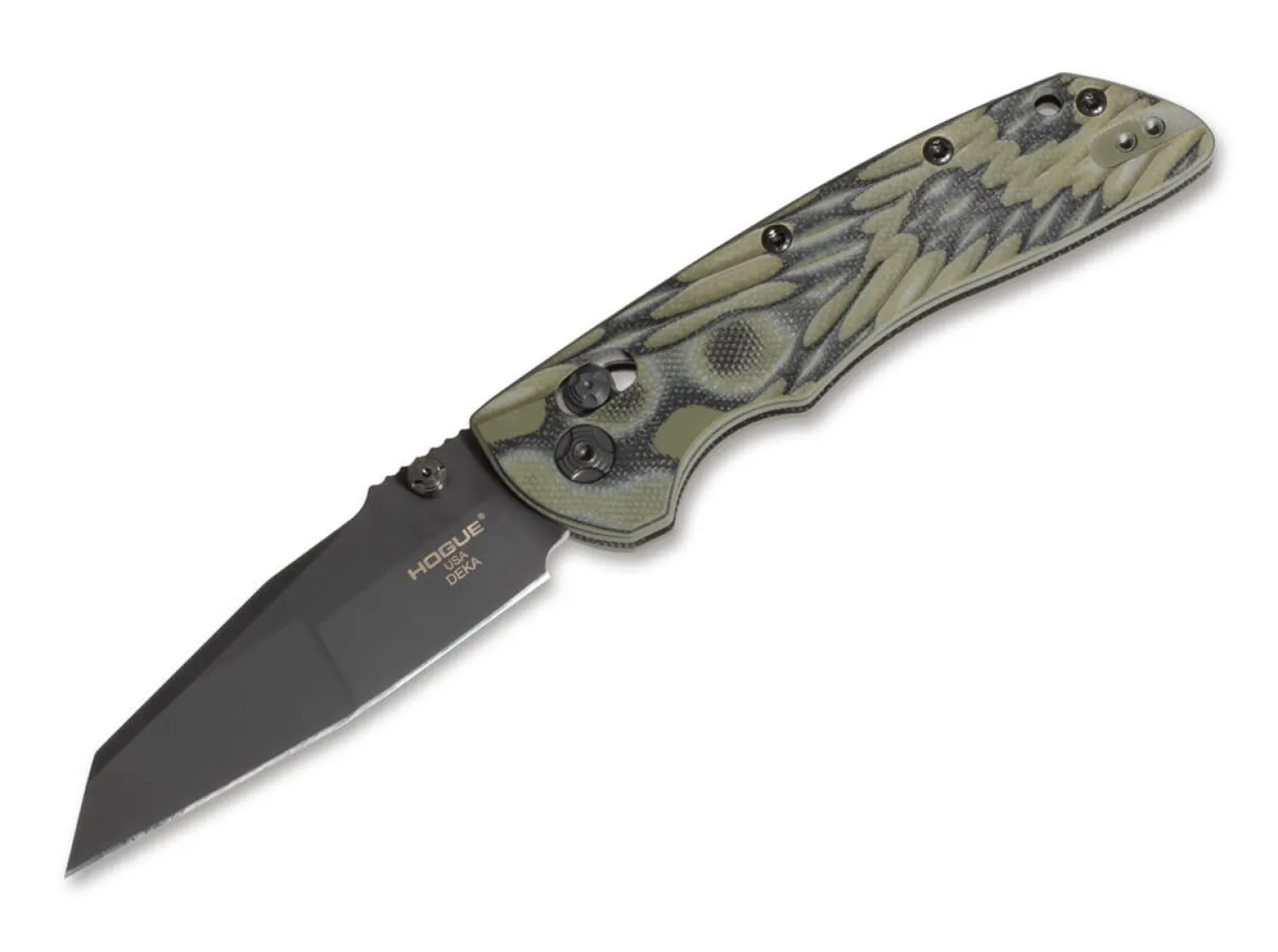 Deka 3.25" G-Mascus WC Green>Hogue Clearance