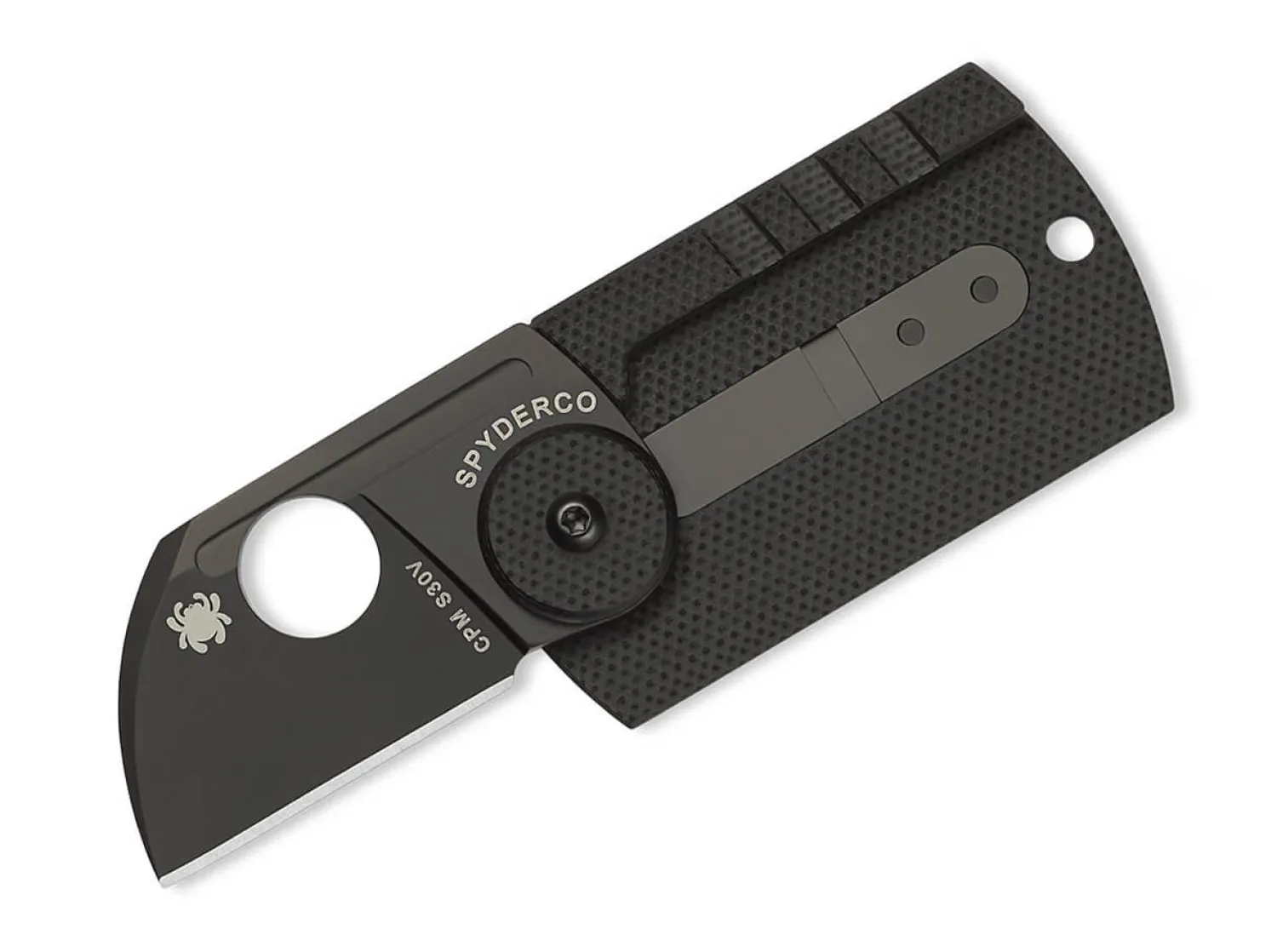 Dog Tag Folder CF>Spyderco New