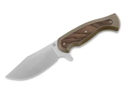 East Wood Tiger Bronze Titanium Ziricote>Fox Knives Discount