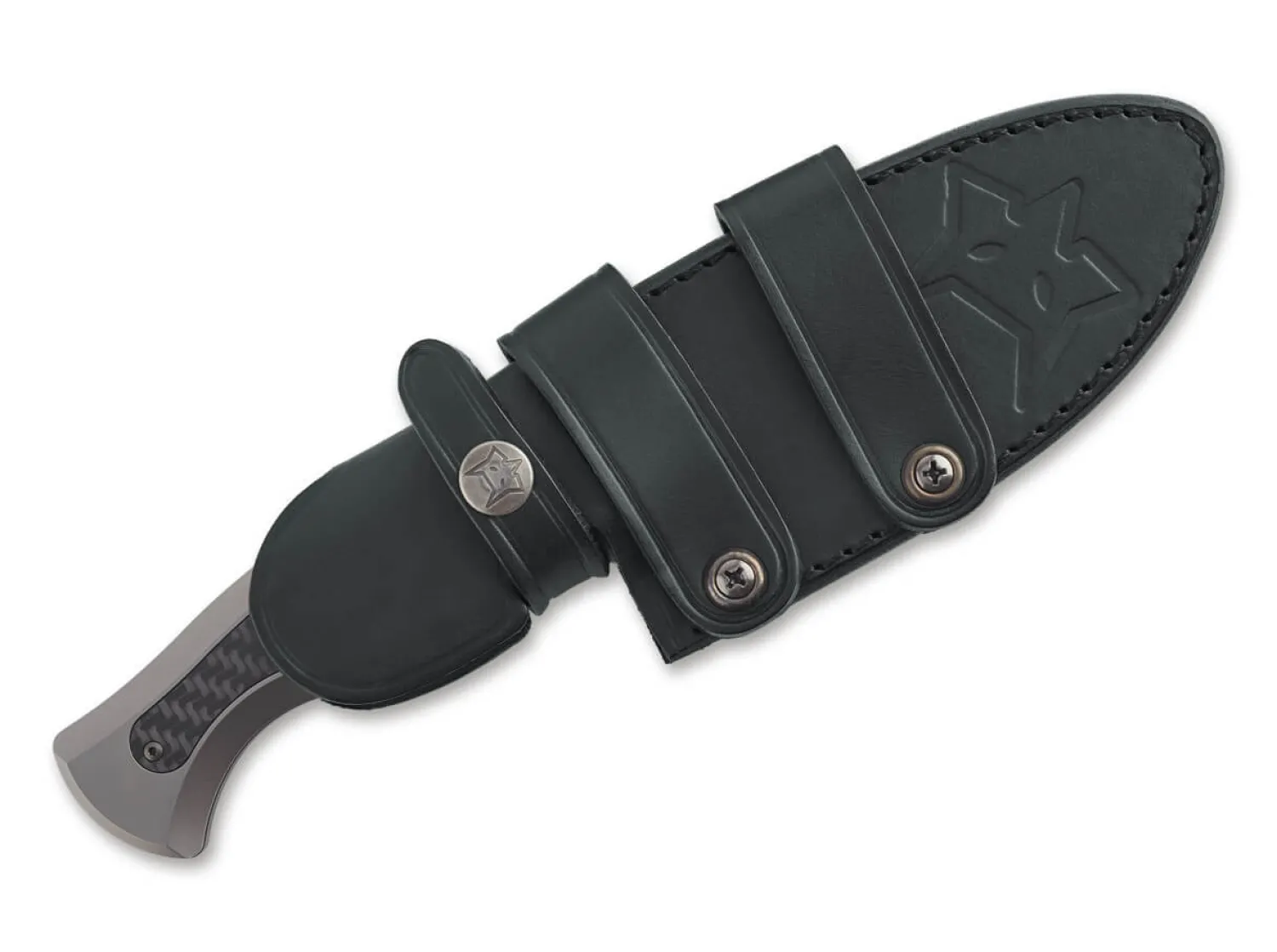 East Wood Tiger Titanium CF>Fox Knives Discount