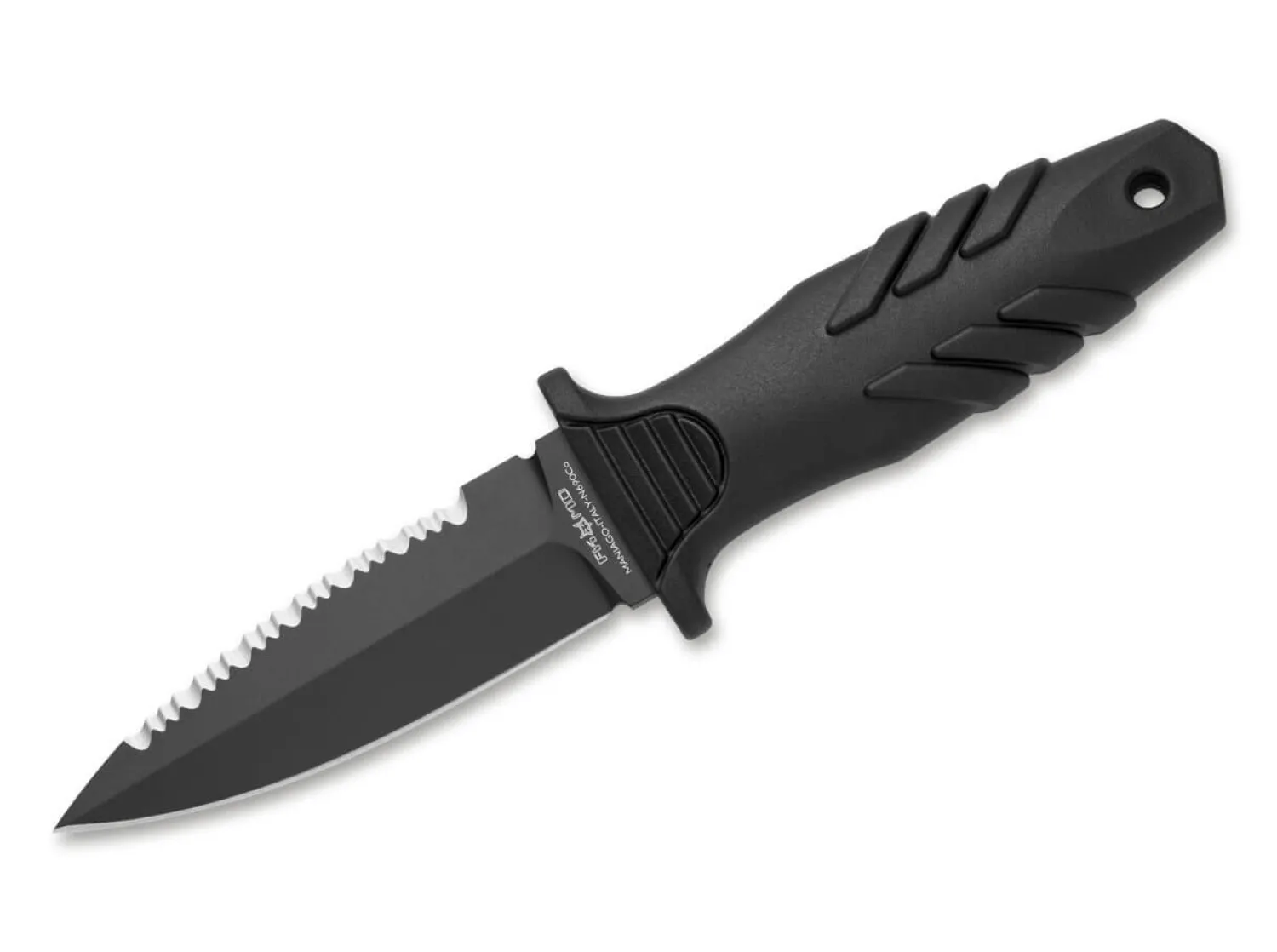 Elementum Dagger All Black>Fox Knives Clearance