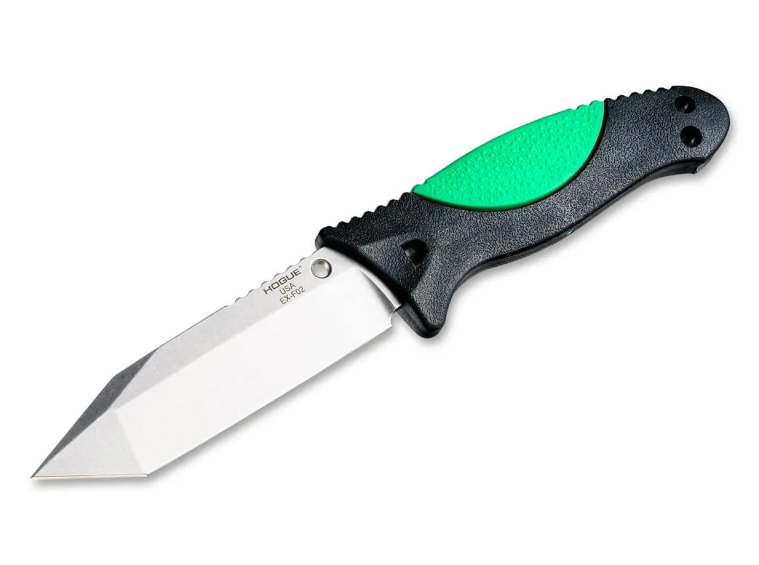 EX-F02 4.5 Satin Tanto Rubber Mint>Hogue Clearance