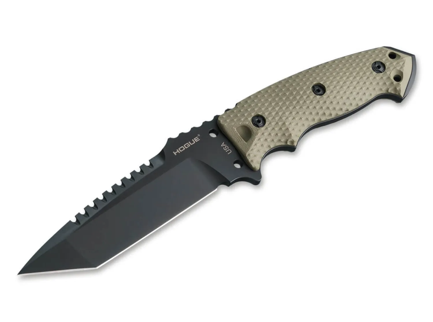 EX-F01 5.5 Tanto G10 OD Green>Hogue Best