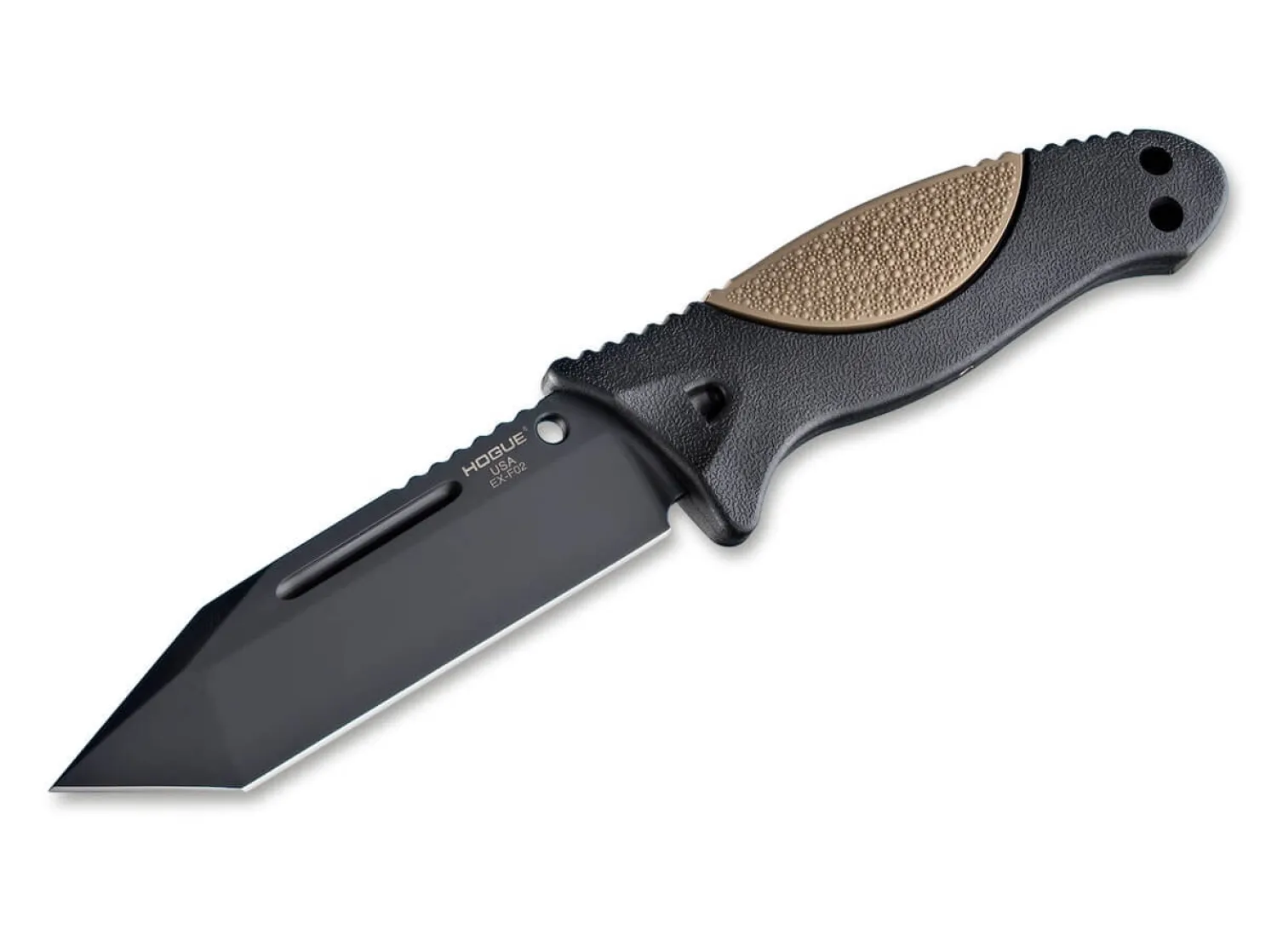 EX-F02 4.5 Tanto Rubber Dark Earth>Hogue Online