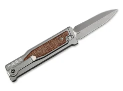 EXO-M Burlap Micarta Double Edge>Reate New