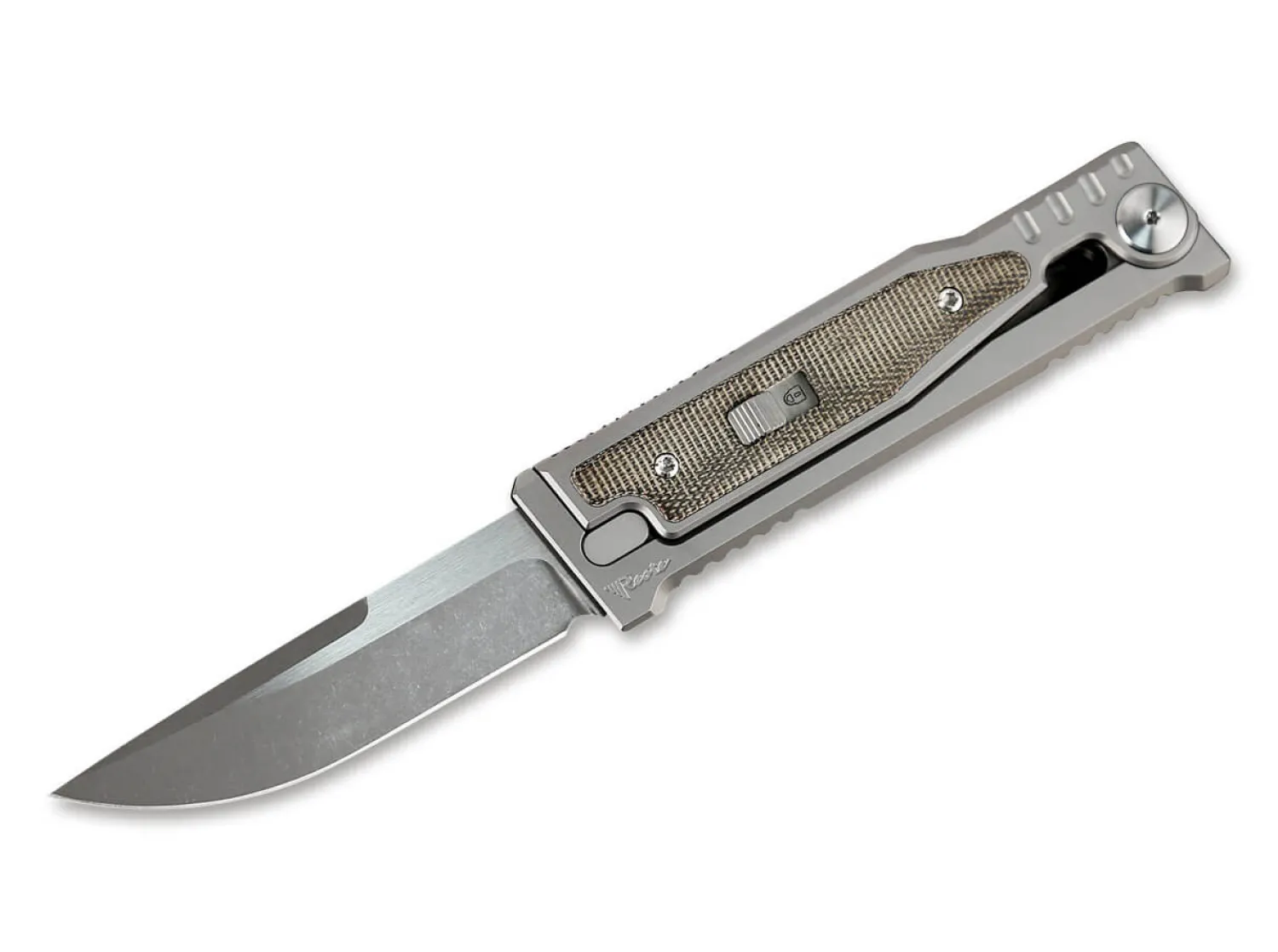 EXO-M Green Micarta Drop Point>Reate Online
