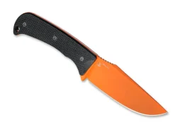 Extrak XL 3.9" Fixed Blade G10 Black Orange Cerakote>Hogue Online