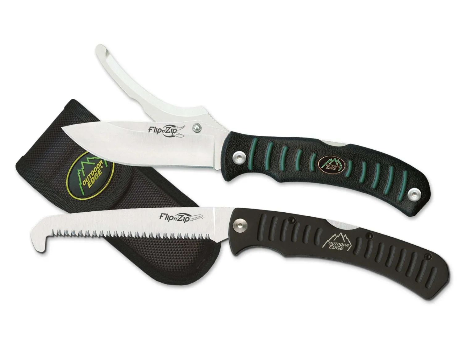 Flip n' Zip Saw Combo Black>Outdoor Edge