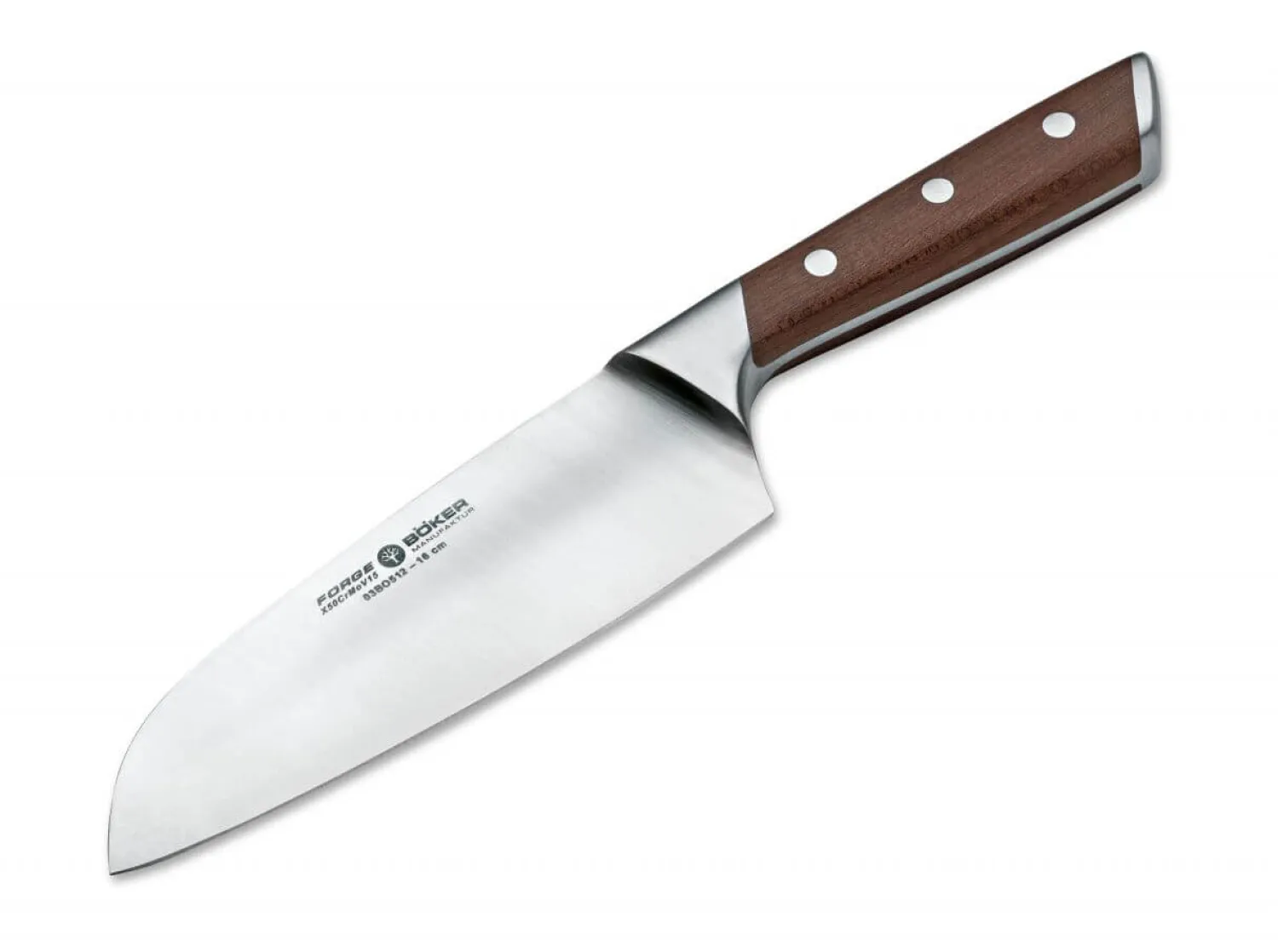 Forge Wood Santoku>Böker Manufaktur New
