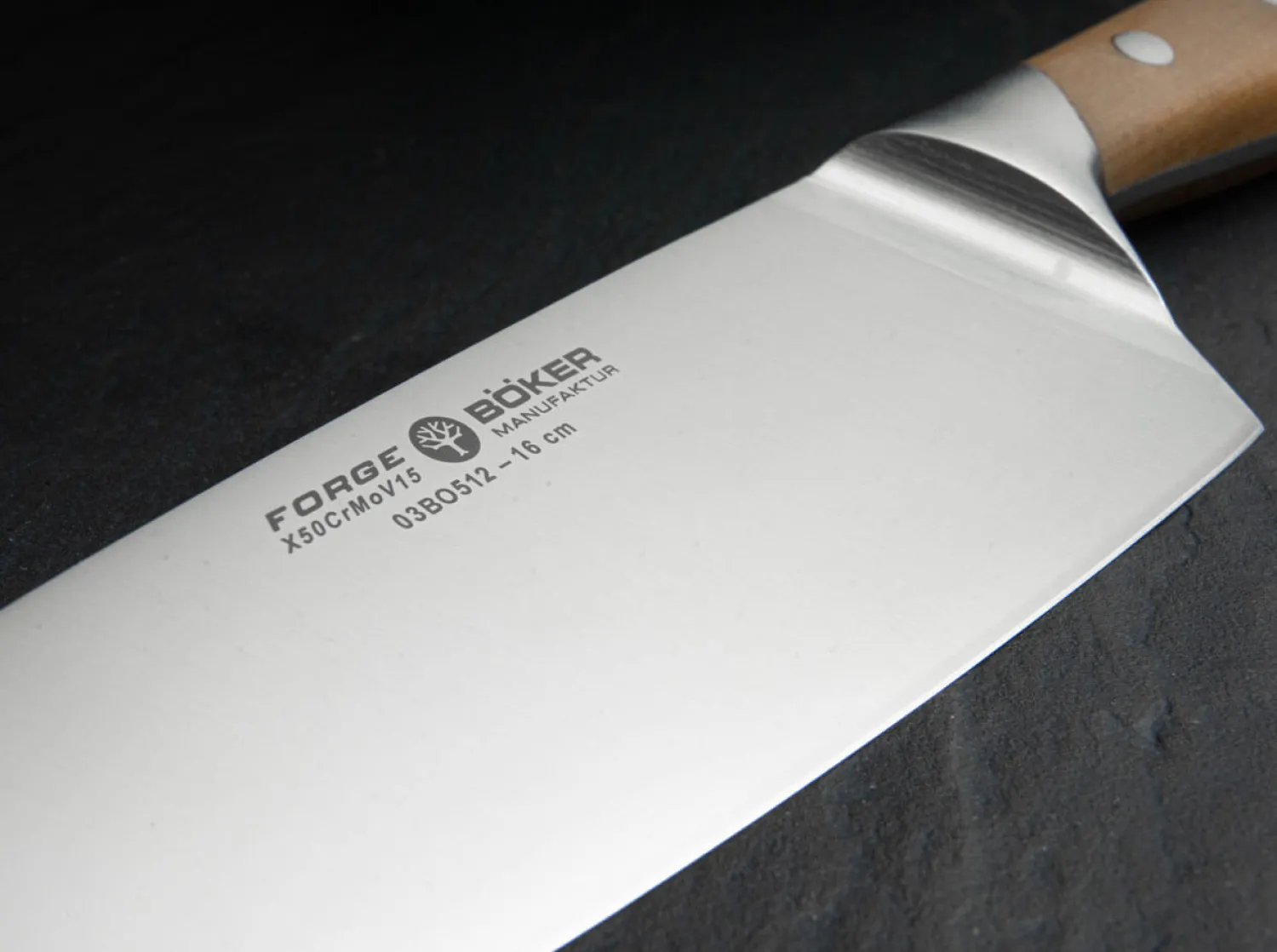Forge Wood Santoku>Böker Manufaktur New